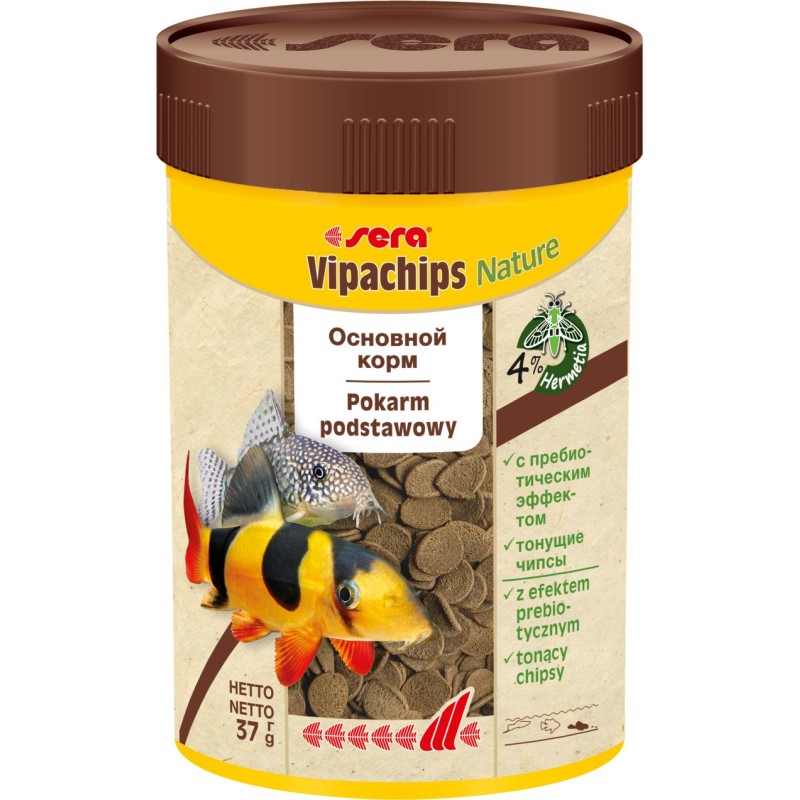 SERA Vipachips (chipsy tonące) - pokarm podstawowy 250 ml