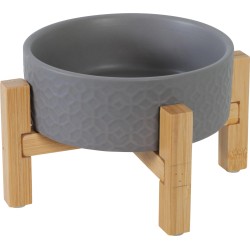 ZOLUX KERAMO SOLO Miska ceramiczna - szary 300 ml