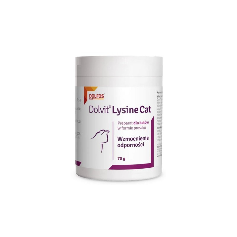 DOLFOS Dolvit Lysine Cat 70g (proszek)