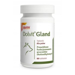 DOLFOS Dolvit Gland Pies 60 tabl. - prawidłowe funkcjonowanie gruczołów okołoodbytowych
