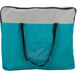 TRIXIE Wybieg przenośny dla kawii domowych / królików 150 x 65 cm - turkusowy / jasnoszary