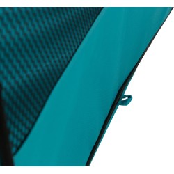 TRIXIE Wybieg przenośny dla kawii domowych / królików 150 x 65 cm - turkusowy / jasnoszary