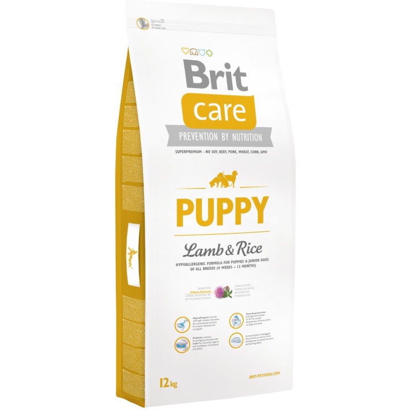 BRIT CARE Puppy Lamb and Rice 12kg PROMO Krótki termin
