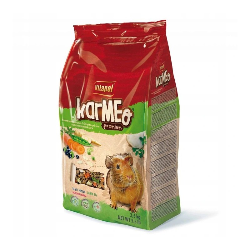 VITAPOL Karmeo Premium - Pokarm dla kawii domowej / świnki morskiej 400g PROMO Krótki termin