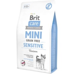 BRIT CARE Mini Sensitive - Venison 7kg PROMO Krótki termin