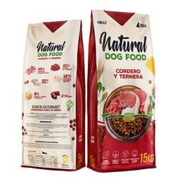 FORZECAN Natural Dog Food Jagnięcina i cielęcina 15kg PROMO Uszkodzenie ubytek