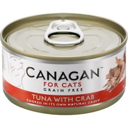 CANAGAN Cat Can Tuna with Crab - Tuńczyk z Krabem 75g (puszka)