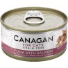 CANAGAN Cat Can Tuna with Salmon - Tuńczyk z Łososiem 75g (puszka)