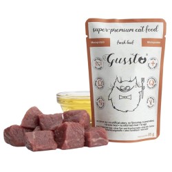 GUSSTO Cat - Fresh Beef 85g (saszetka)