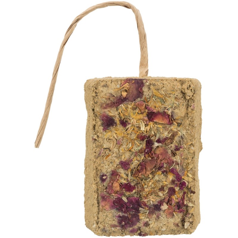 TRIXIE Kamień gliniany z kwiatami 100 g