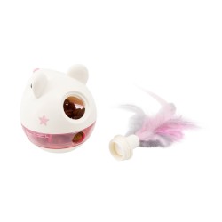 PETSTAGES Hunt N'Swat Treat Tumbler - różowy