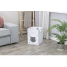 TRIXIE Casa Cara Domek kartonowy dla kota 93 x 72 x 30,5 cm - biały