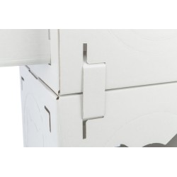 TRIXIE Casa Cara Domek kartonowy dla kota 93 x 72 x 30,5 cm - biały