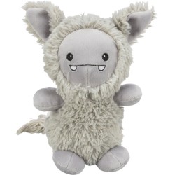 TRIXIE Potworek zabawka dla psa, plusz/lina 32 cm - szary