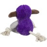 TRIXIE Potworek zabawka dla psa, plusz/lina 32 cm - fioletowy