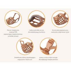 BASKERVILLE Classic beżowy Rozmiar 2 - 4 cm