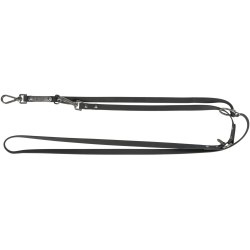 TRIXIE CityStyle Smycz regulowana dla psa PVC - czarny S-M