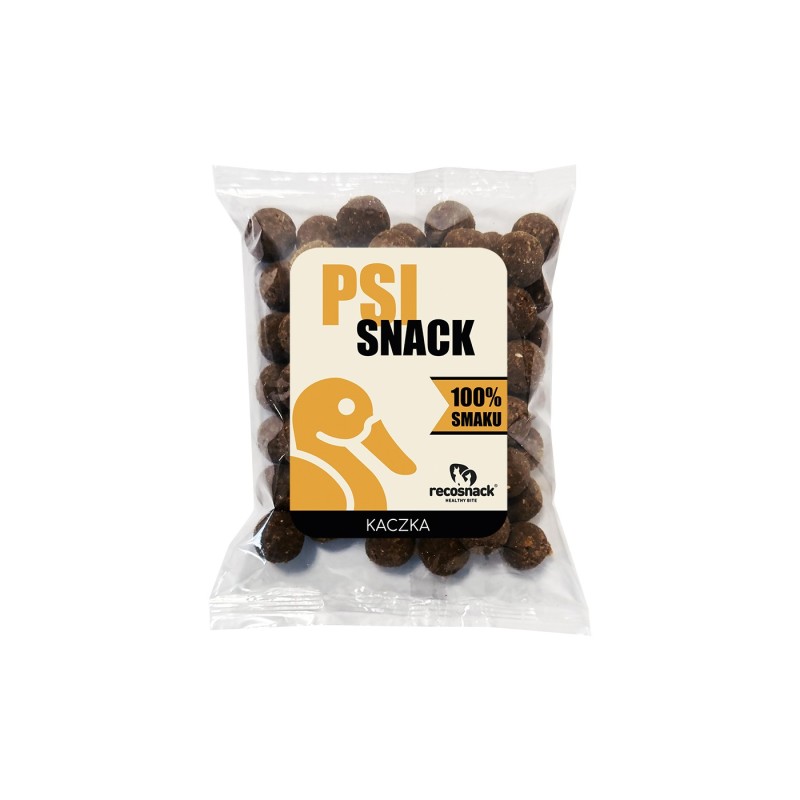RECOSNACK PsiSnack Kaczka 500 g - folia