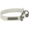 TRIXIE CityStyle Obroża dla psa PVC - jasnoszary L