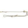 TRIXIE Soft Rope Smycz regulowana dla psa - szary/jasnoszary
