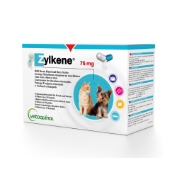 VETOQUINOL Zylkene 225mg - Na stres 10 tabl. PROMO 2 Krótki termin