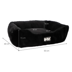 DINGO HugMe Legowisko 50 x 40 x 15 cm - czarne