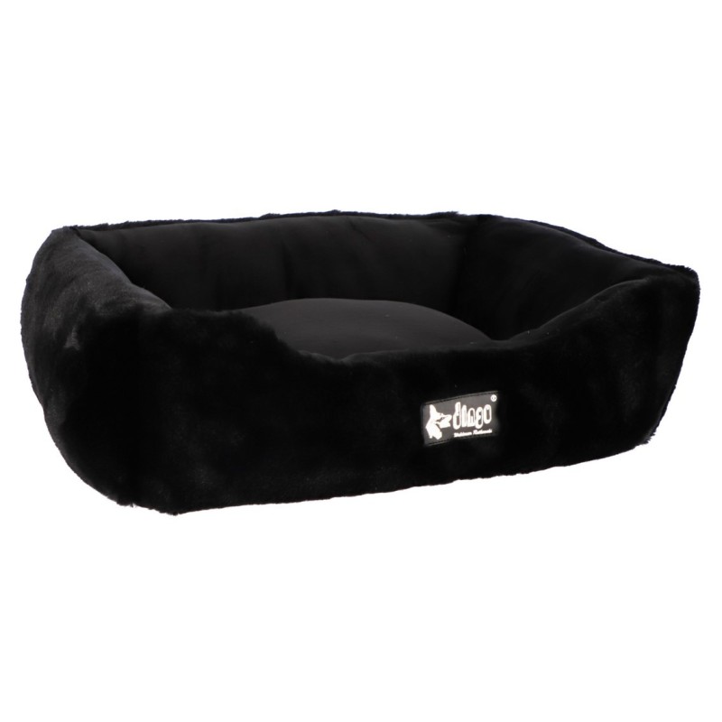 DINGO HugMe Legowisko 50 x 40 x 15 cm - czarne