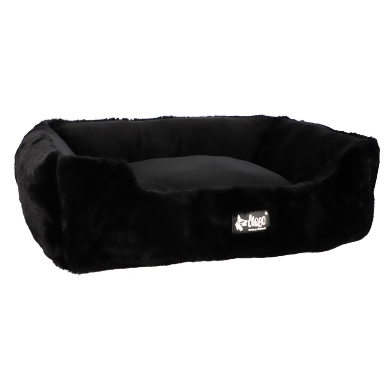 DINGO HugMe Legowisko 62 x 50 x 18 cm - czarne