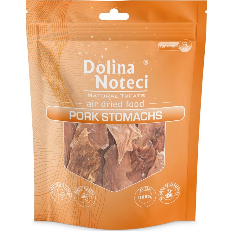 DOLINA NOTECI Natural Treats dla psa Żołądki Wieprzowe 100g