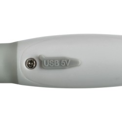 TRIXIE Migająca obroża USB z TPU - wielokolorowy L-XL