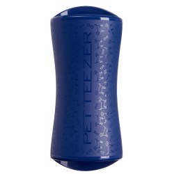 PET TEEZER szczotka do rozplątywania i pielęgnacji sierści rozmiar L - pomarańczowo-granatowa