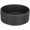 TRIXIE Miska ceramiczna dla psa - czarny mat 0,9l