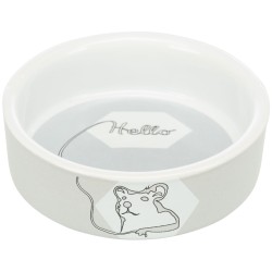 TRIXIE Miska ceramiczna dla chomika z nadrukiem 90 ml / ø 8 cm