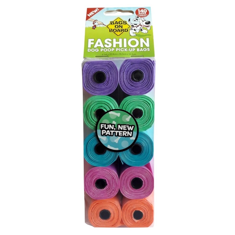 BAGS ON BOARD Woreczki 10 x 14 szt. (140 sztuk) Fashion