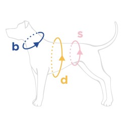 AMIPLAY Reflective Szelki regulowane Safety - Różowy M