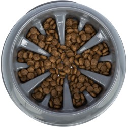 TRIXIE Slow Feeding miska dla psa/kota plastik/TPR spowalniająca jedzenie - różne kolory 1,4l