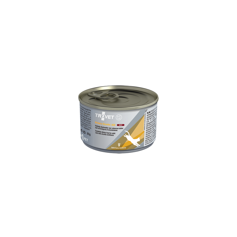 TROVET Cat ASD Urinary Struvite Beef (puszka) 12x 85g