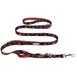 AMIPLAY BeHappy Smycz regulowana 8 in 1 - Cherry M