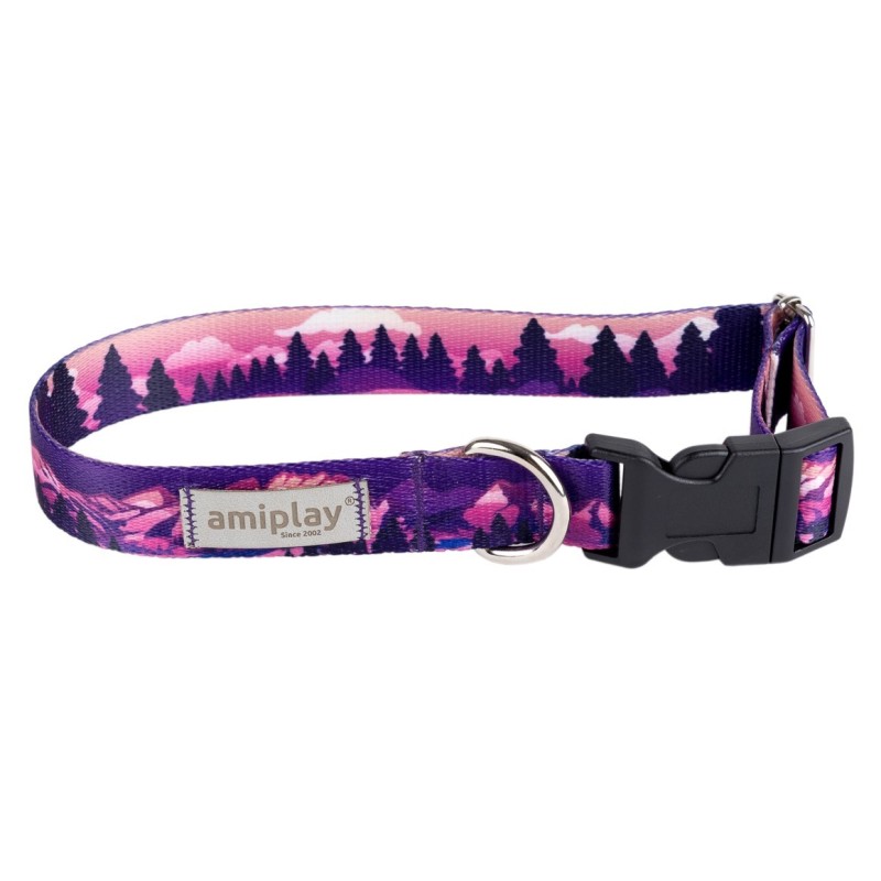 AMIPLAY Obroża regulowana Be Nature - Mountains M