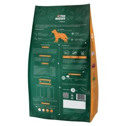 PAN MIĘSKO z Ziołami, Indykiem i z Kaczką - rozmiar chrupek M 9 kg