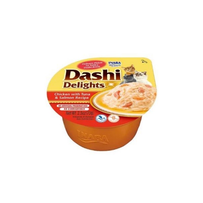 INABA CAT Dashi Delights Salmon 70g