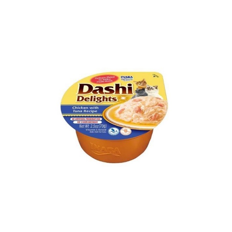 INABA CAT Dashi Delights Chicken Tuna 70g