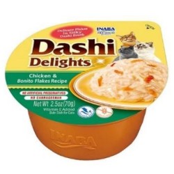 INABA CAT Dashi Delights Chicken Bonito Flakes 70g