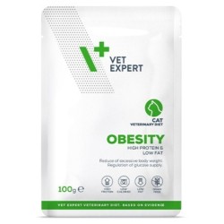 VETEXPERT 4T Vet. Diet Cat Obesity 100g (SASZETKA)