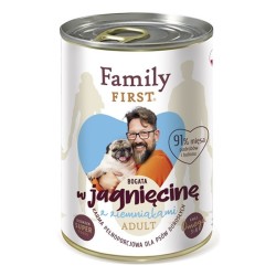 FAMILY FIRST Dog Jagnięcina z ziemniakami 400g (puszka)