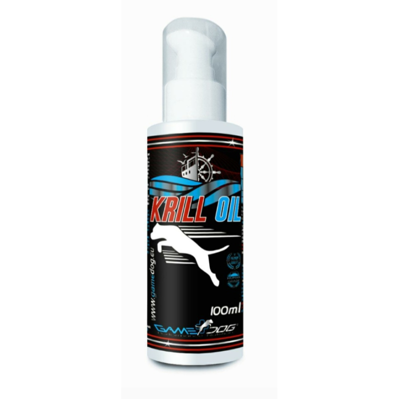 GAME DOG Krill Oil 100ml PROMO Krótki termin