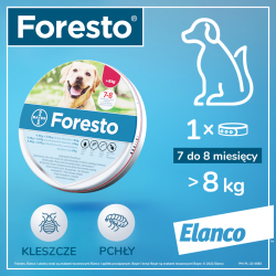 BAYER Obroża Foresto dla psów 70 cm