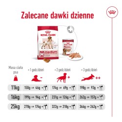 ROYAL CANIN Medium Adult karma sucha dla psów dorosłych, ras średnich, do 7 roku życia 15 kg