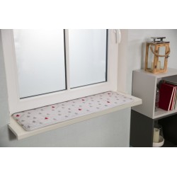 TRIXIE Nivia mata w choinki na parapet dla kota 90 x 28 cm - szary