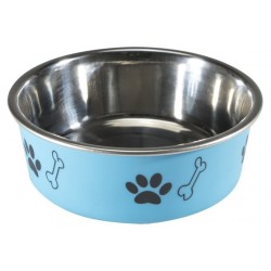 BARRY KING Miska antypoślizgowa z nadrukiem - niebieska 0,7l